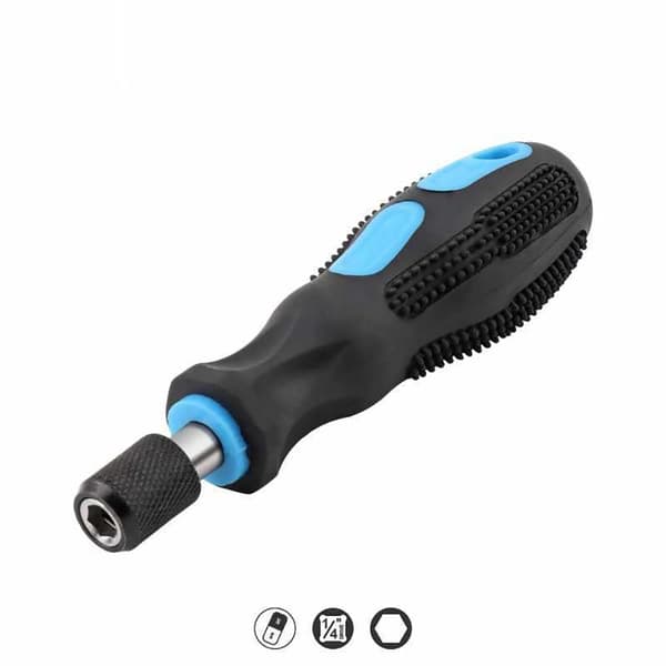 Skruetrækkerhåndtag sekskant BLÅ Blue
