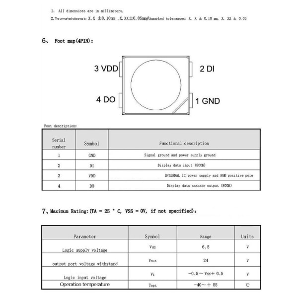 50 st SMD 3528 led pärlor LED COB Chip ljusemitterande dioder