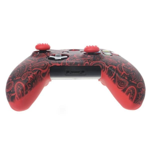 Kahva Silikoni Sleeve Game Controller Cover MUSTA Black