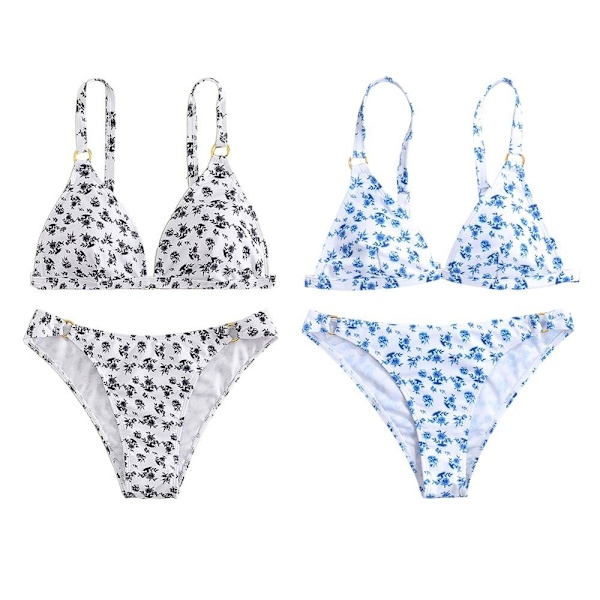 Baddräkt Split Badkläder WHITE M white M