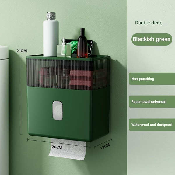 Toiletpapirholder Opbevaringsstativ 03-DOUBLE LAYER 03-DOUBLE LAYER 03-Double Layer