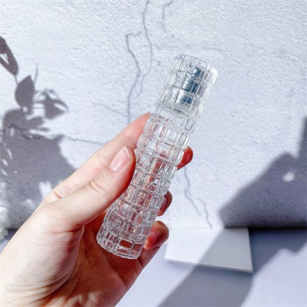 30ml Återfyllningsbar Parfymflaska Kosmetisk Behållare SILVER