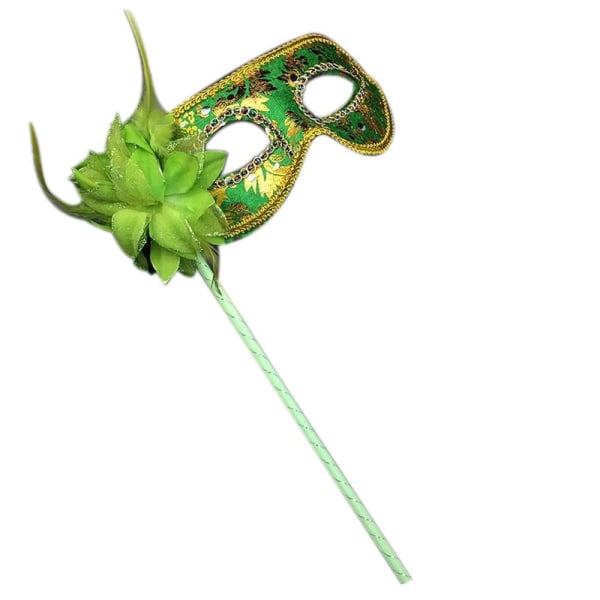 Juhlanaamiot Venetian Masquerade GREEN Green