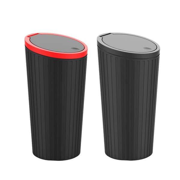 Bil søppelbøtte koppholder søppelbøtte RØD Red