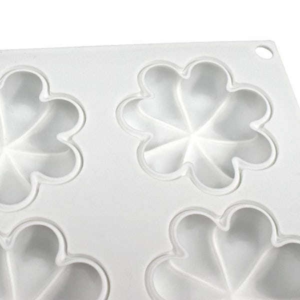 8 Cavity 3D Flower Silikon Kakeform Mousseform