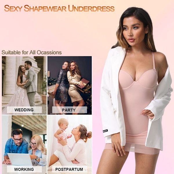 Body Shapewear Slimming Underkläder NUDE XXL nude XXL