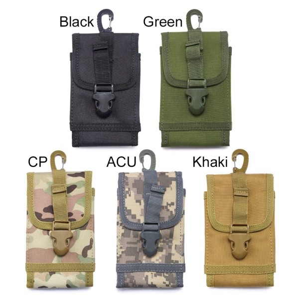 1 kpl Military Waist laukku Outdoor Tactical Pack KHAKI KHAKI Khaki