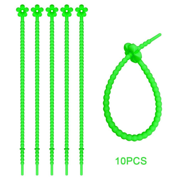 10 kpl Nippuside silikoniköysi VÄRI 8 VÄRI 8 Color 8