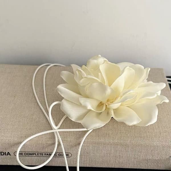 Halskæde Blomsterhalskæder SORT black