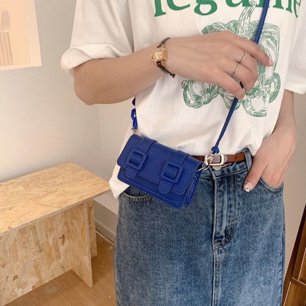 Mini Small Messenger Bag ketjukukkaro VIHREÄ green