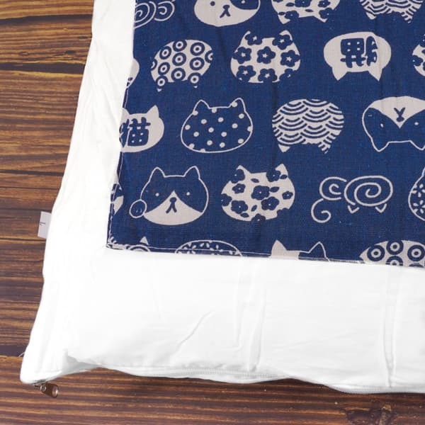 Japansk Kat Hunde Seng Kat Sovepose BLÅ M blue M