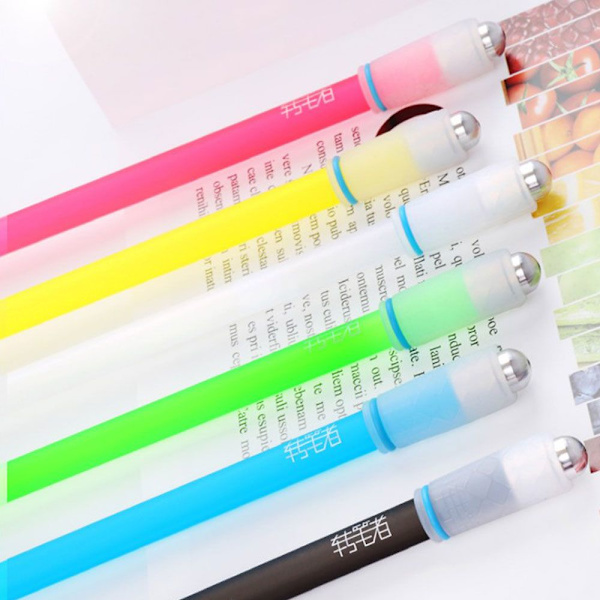 Spinning Pen Creative Flash Roterande Gaming BLÅ blue