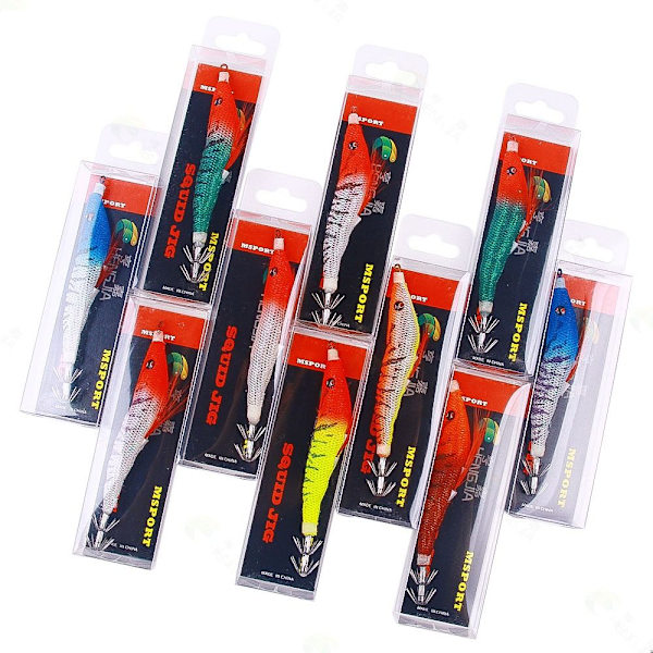Puukatkarapuvieheet Squid hook I I I