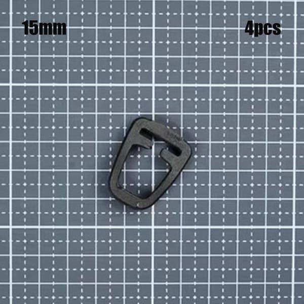 4 stk Webbing stropp Spenne Glidefeste 20MM 20mm