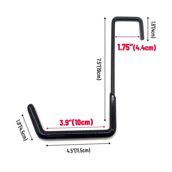6 kpl Rafter Hanger Hook Large S Koukut ripustettava