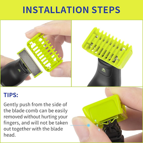 Styrekam Beskyttere One Blade Shaver GUIDE KOMBE GUIDE KOMBE Guide Combe