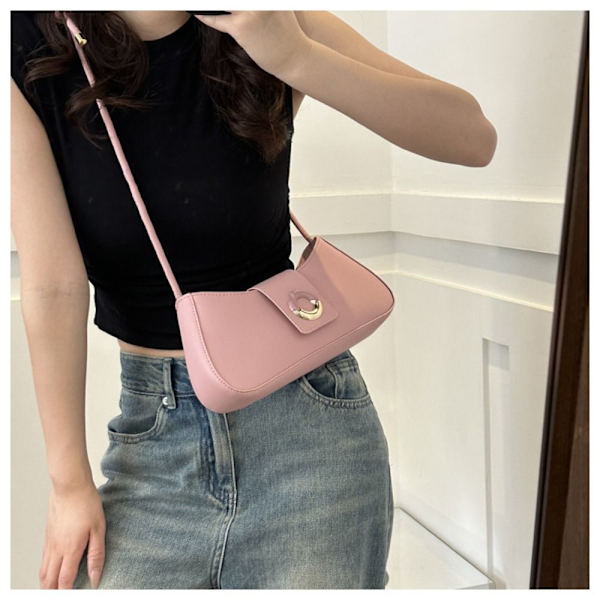 Axelväska Underarmsväska ROSA pink