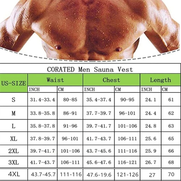 Compress Vetoketjuliivit Muotoiluliivi 4XL 4XL 4XL