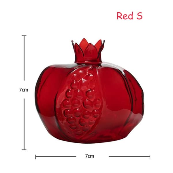 Glasvas Blomvas RÖD S Red S