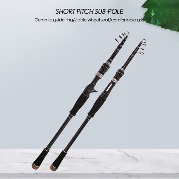 Teleskopfiskestang Pen Pole 1.8MGUN HANDLE PUN HANDLE 1.8mGun handle