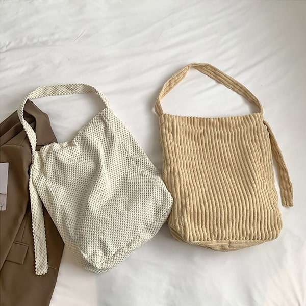 Lærredsskuldertaske Crossbody-taske KHAKI STYLE 2 STYLE 2 khaki style 2-style 2