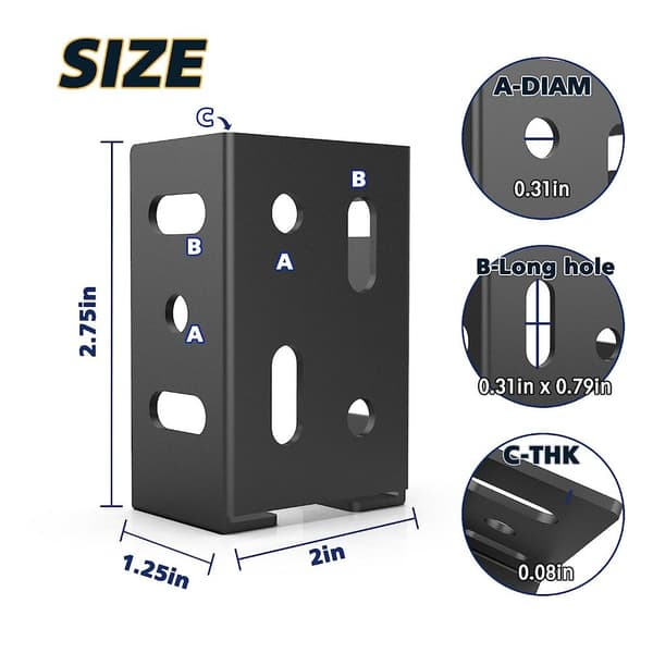Fäst staketet 1 PC 1 PC 1 pc