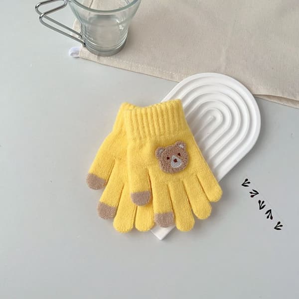 Børnehandsker Full Finger Handsker GRÅ gray