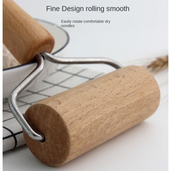 Roller Roll Pin Wood Rolling Pin Flour Pin