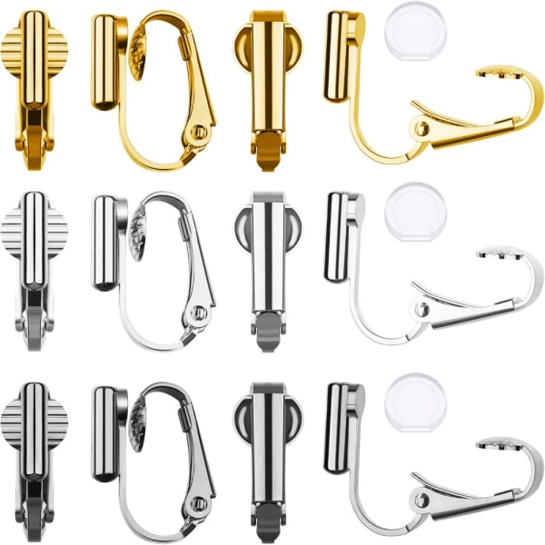 Clip on Earring Korvakoru Clips Converter Ei mitään Lävistetyt korvat