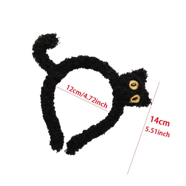 Cat Hair Hoop Pannband VIT white