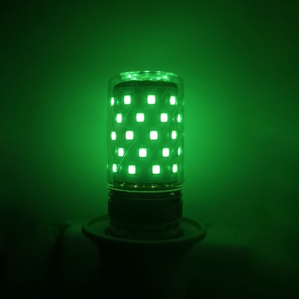 LED Mais fargerike Lyspærer Maislampe GRØNN E27 12W E27 12W Green E27  12W-E27  12W