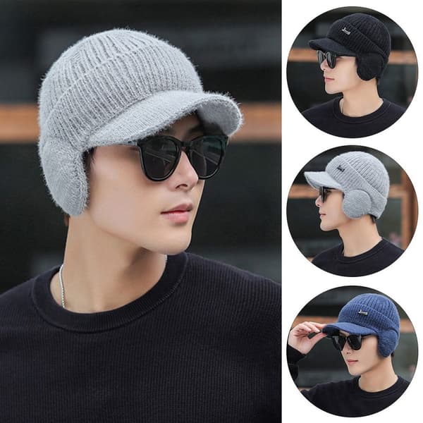 Pipot Hatut Neulottu Cap GRAY grey