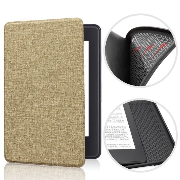 6,8 tommer E-Reader Folio Cover 11th Gen Protective Shell GULD Gold