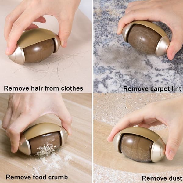 Lint Roller Ball Hårfjerningsbold BRUN Brown