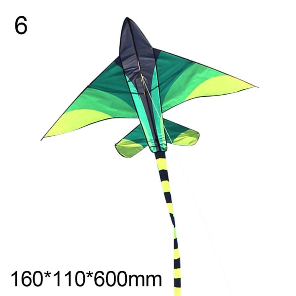 Muoviset Fighter Kite Large Plane -leijat 6 6 6