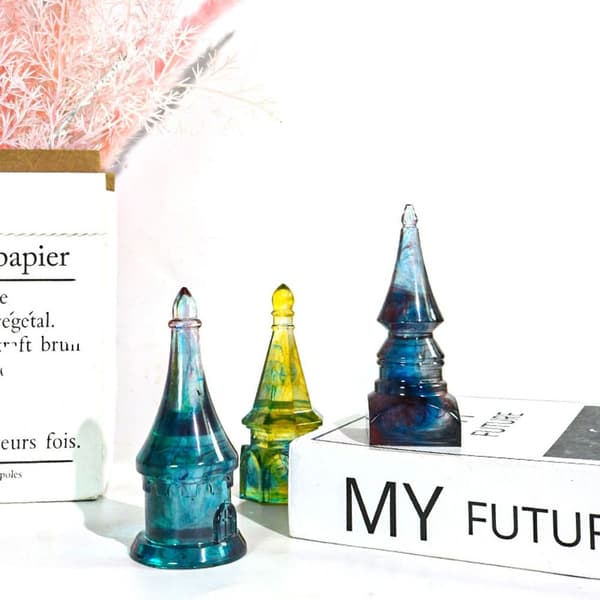 Ring Cone Resin Mold Ring Holder Silikone Forme Smykker Display