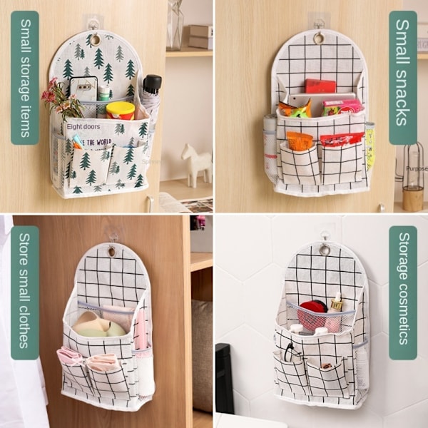 Hang Sekalaiset Laukku Alusvaatteet Jakaja Organizer GREY GRID Grey Grid