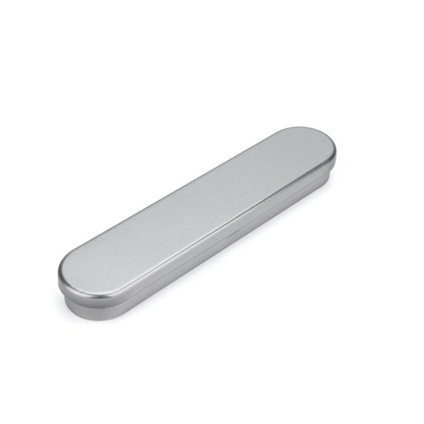 Rektangulär plåtlåda Case SILVER Silver