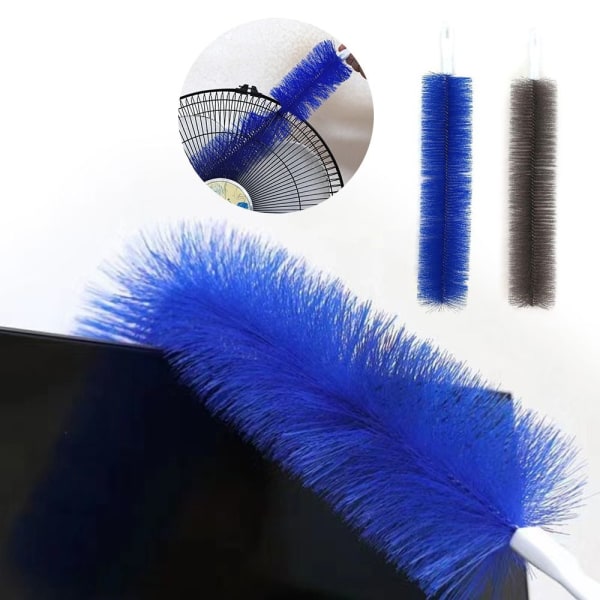 Ventilatorbørste Støvfjernelsesværktøj Rensebørste BLÅ Blue