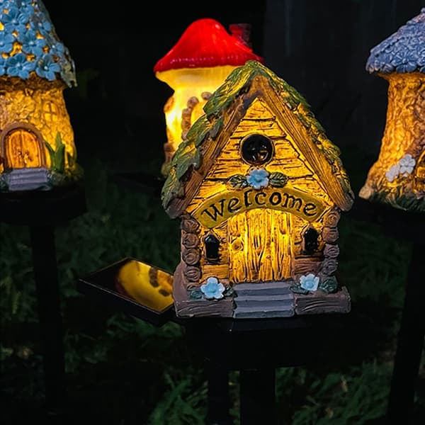 Solar Lawn Lamp Have Lights D D D