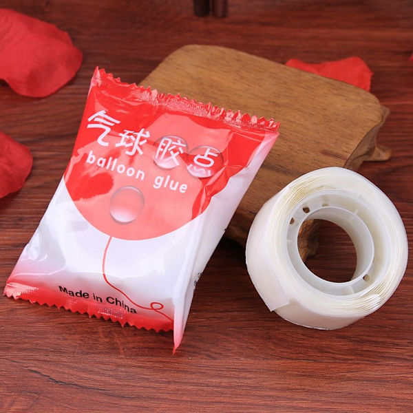 10 rullaa Balloon Glue Dot Adhesive Tap -ilmapallotarra 10 Rolls