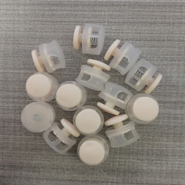 50st Skosnöre Spänne Repklämma BEIGE 50ST 50ST Beige 50Pcs-50Pcs