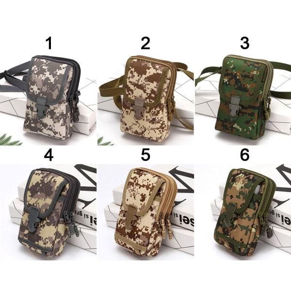 Tactical Molle Pouches Lille lomme 3 3 3