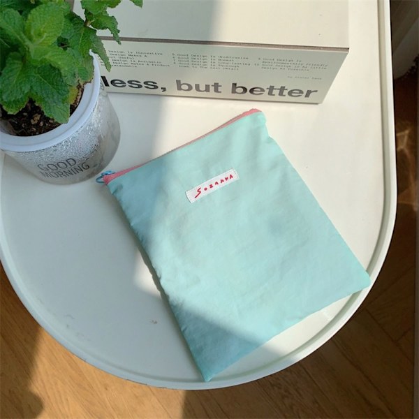 Kosmetiikkalaukku Canvas Kolikkokukkaro VIHREÄ TYYPPI A TYYPPI A Green Type A-Type A