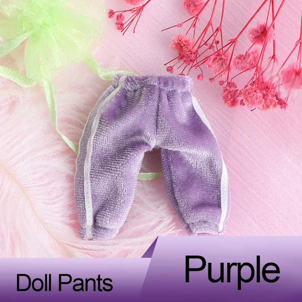 Pitkät housut Doll Leggingsit Housut VILLA Purple