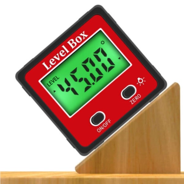 LCD Digital Inclinometer Gauge Angle Finder Level Box