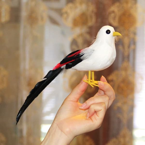 Simulation Bird Papegoja Modell RÖD red