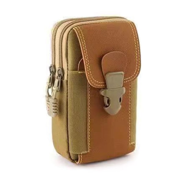Tactical Molle Pouches Lille lomme SORT 2 LAG 2 LAG Black 2 Layers-2 Layers