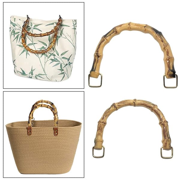 Bambu handtag Bambu väska Handtag 12CM 12cm