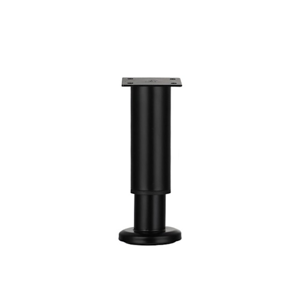 Möbelhjul Fotben SVART 8CM Black 8cm